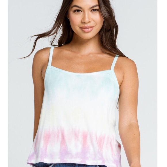 HP! NWT Volcom Sure Burt Tie Dye Tank Top - Picture 4 of 6